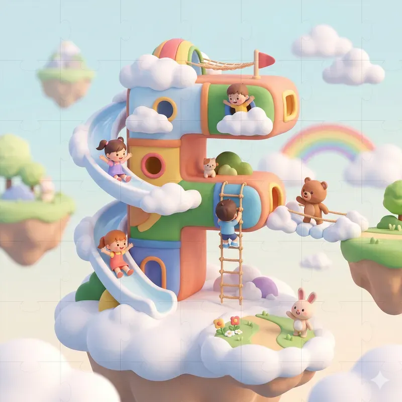 Kids 3D Alphabet Playgrounds