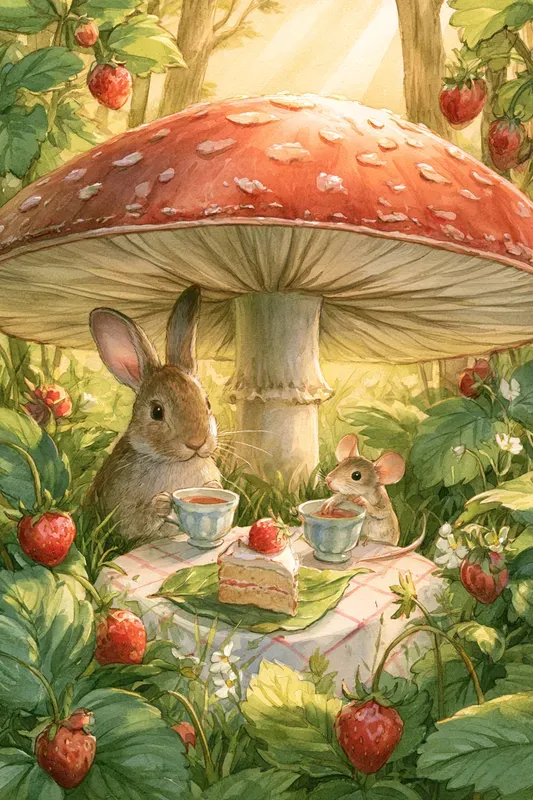 Mushroom House Art Generator