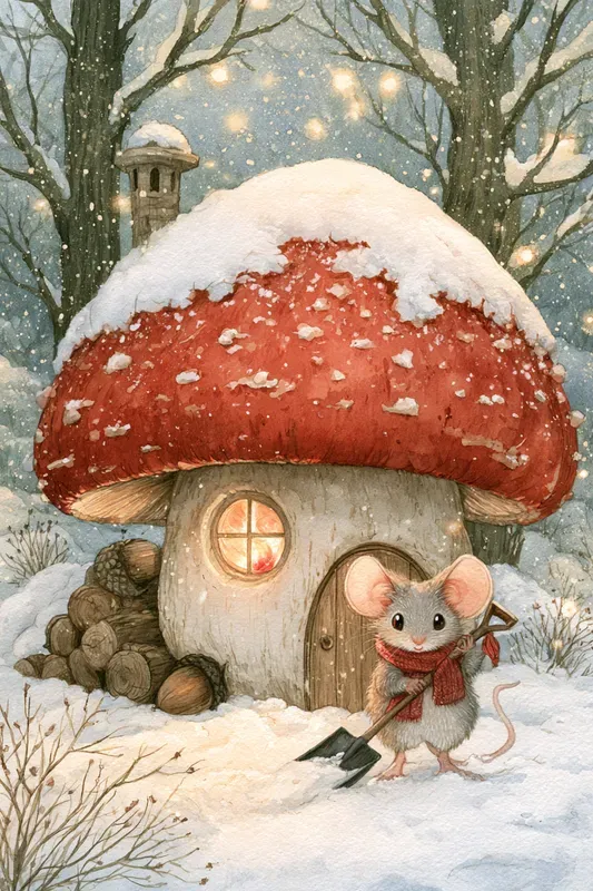 Mushroom House Art Generator