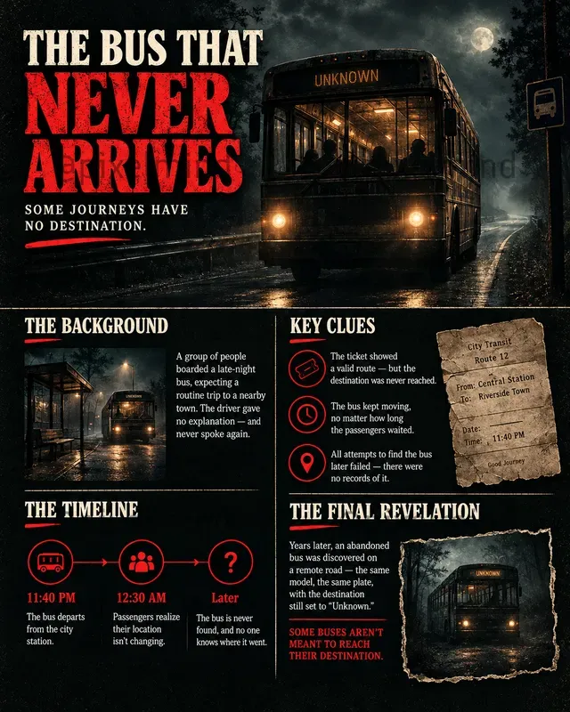 Horror Case Files Infographics
