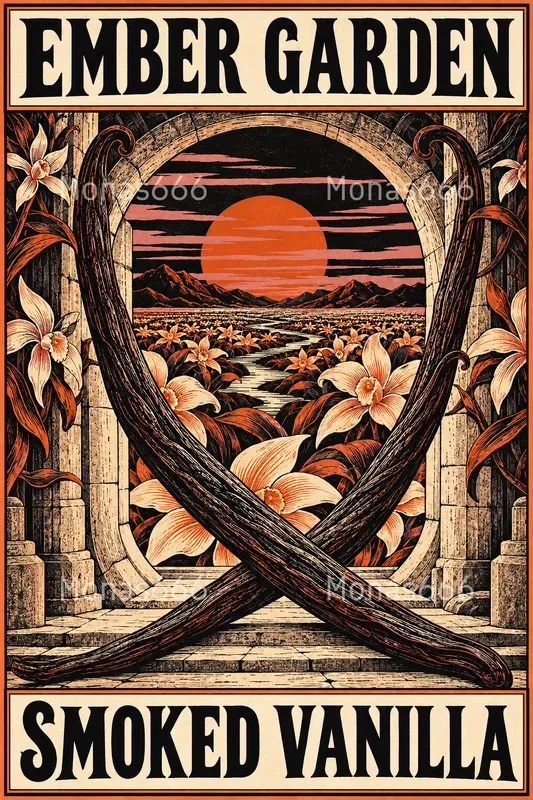 Surreal Tea Label Concepts