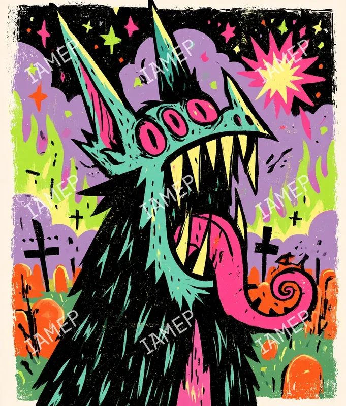 Psychedelic Punk Monsters