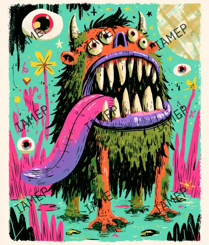 Psychedelic Punk Monsters