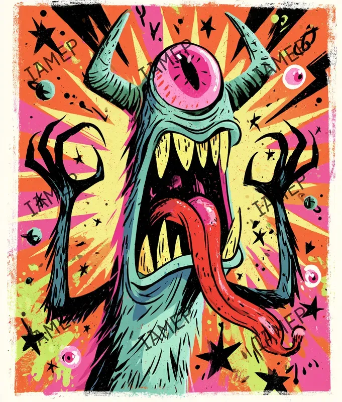 Psychedelic Punk Monsters