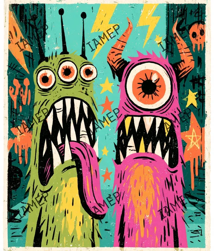 Psychedelic Punk Monsters