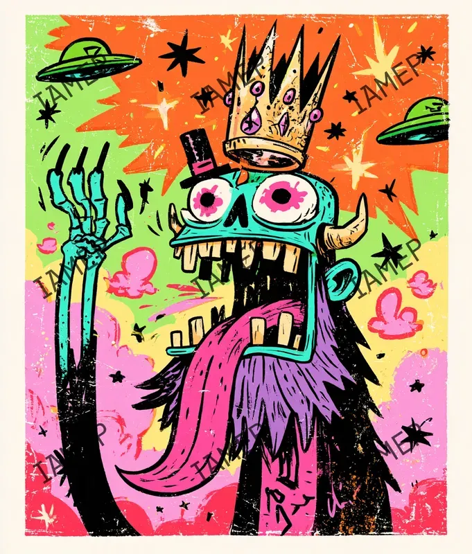 Psychedelic Punk Monsters