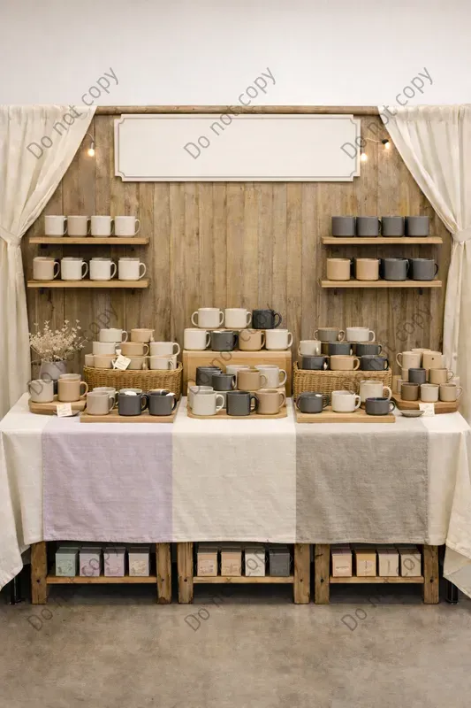 Craft Fair Booth Mockups