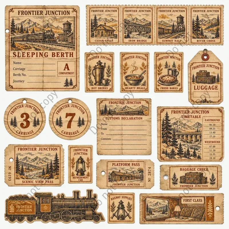 Trans Siberian Railway Ephemera
