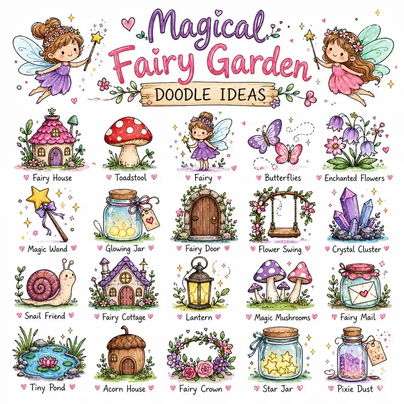 Cute Kawaii Doodle Ideas Packs