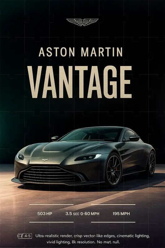 Highend Automotive Poster Designs