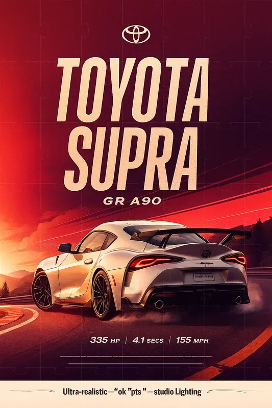 Highend Automotive Poster Designs