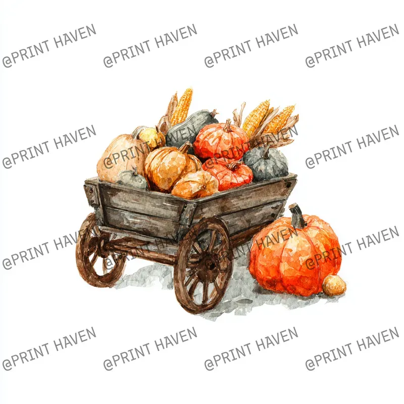 Autumn Watercolor Clipart For Etsy