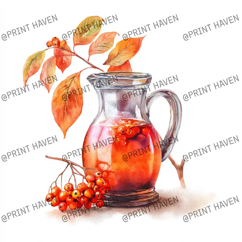Autumn Watercolor Clipart For Etsy