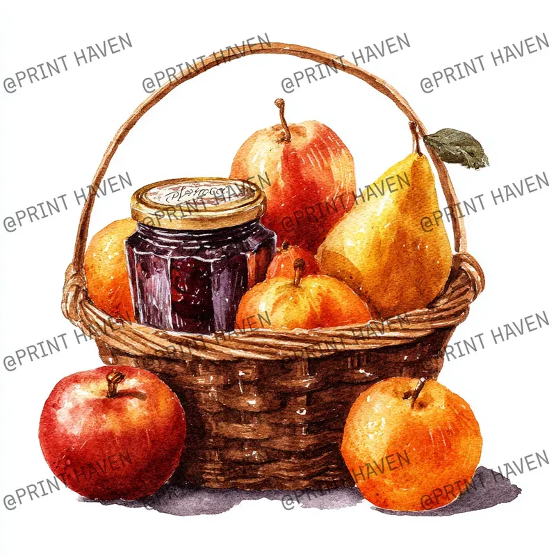 Autumn Watercolor Clipart For Etsy