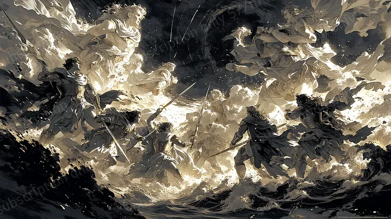 Colossal Epic Oil Painting Generator