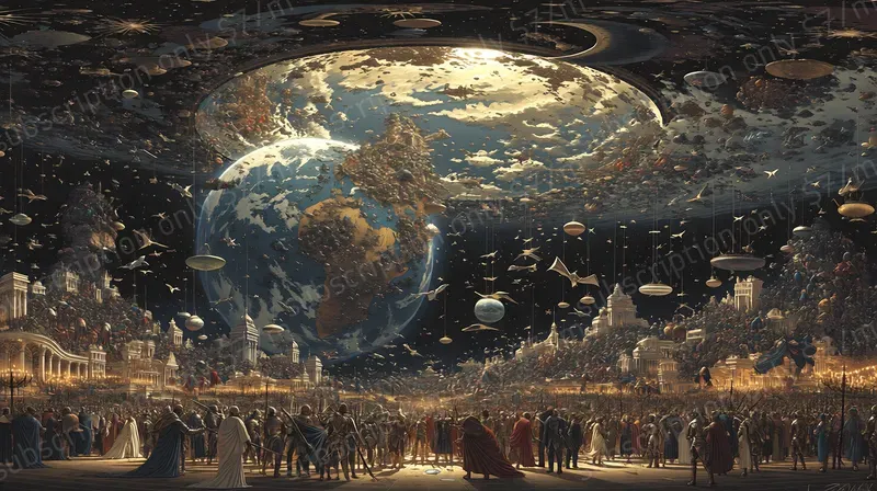Colossal Epic Oil Painting Generator