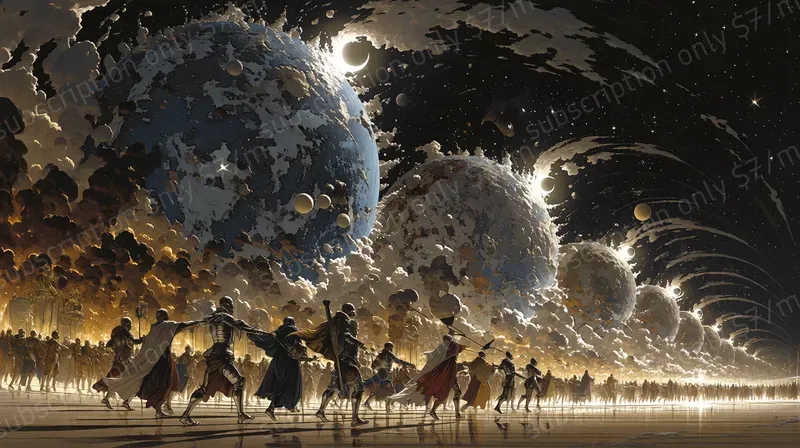 Colossal Epic Oil Painting Generator