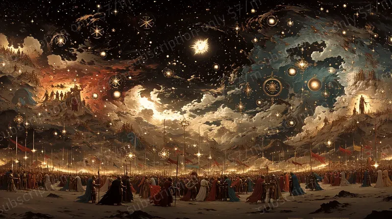 Colossal Epic Oil Painting Generator