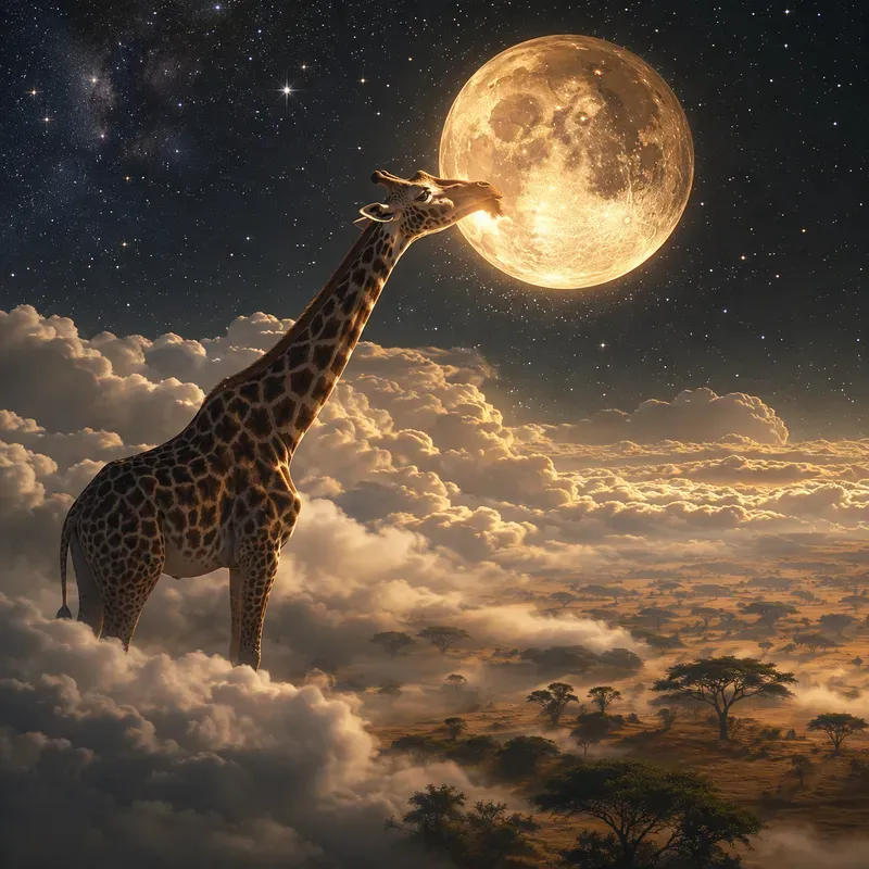 Surreal Celestial Animal Photography