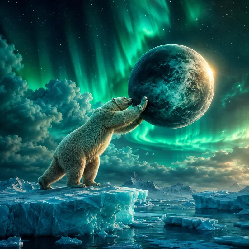 Surreal Celestial Animal Photography
