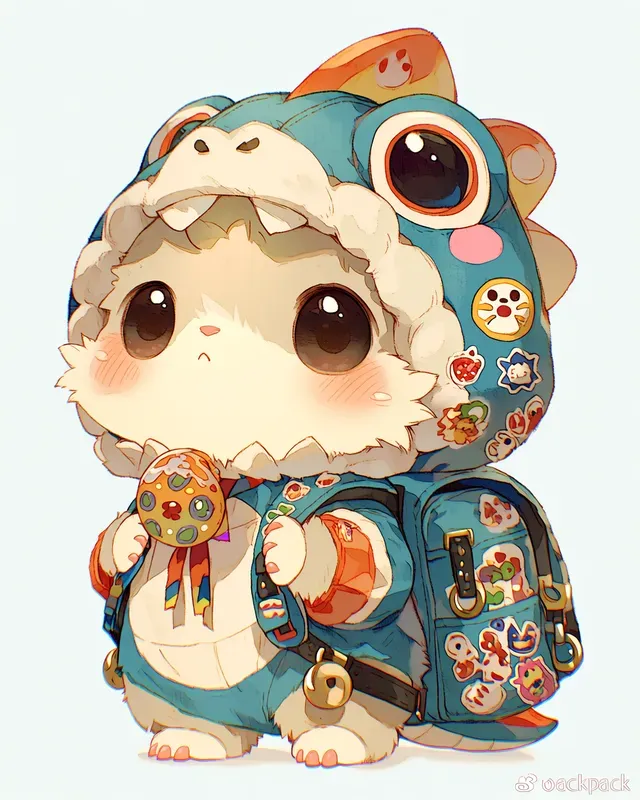 Cute Animal Mascot Stickers For Etsy