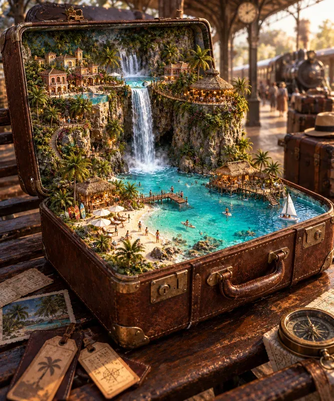 Impossible Pocket Worlds
