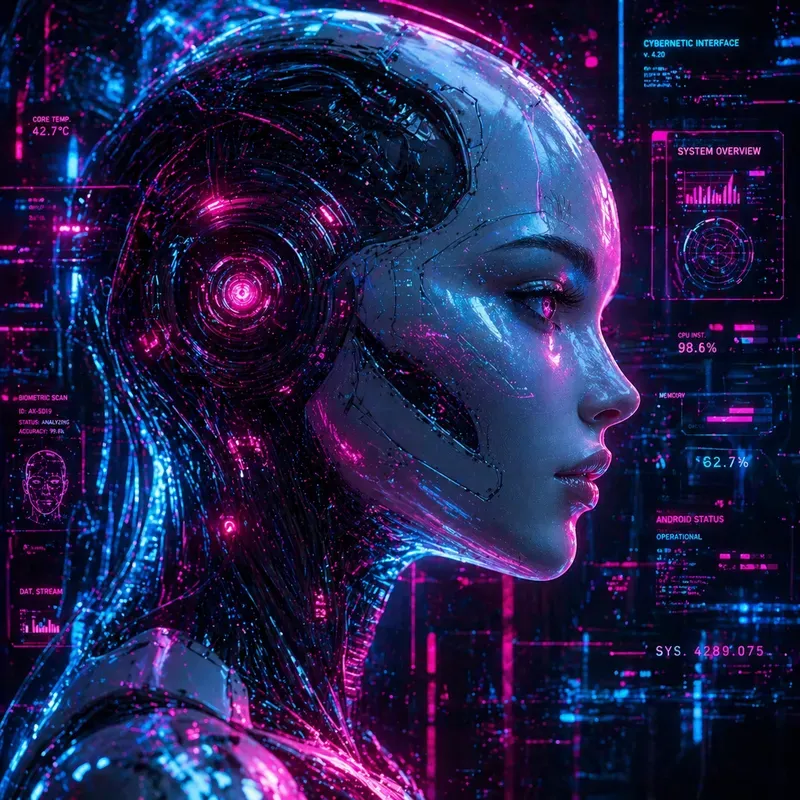 Cyberpunk Neon Portraits