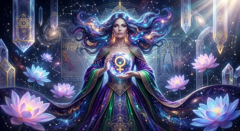 Cosmic Tarot Visions Art Generator