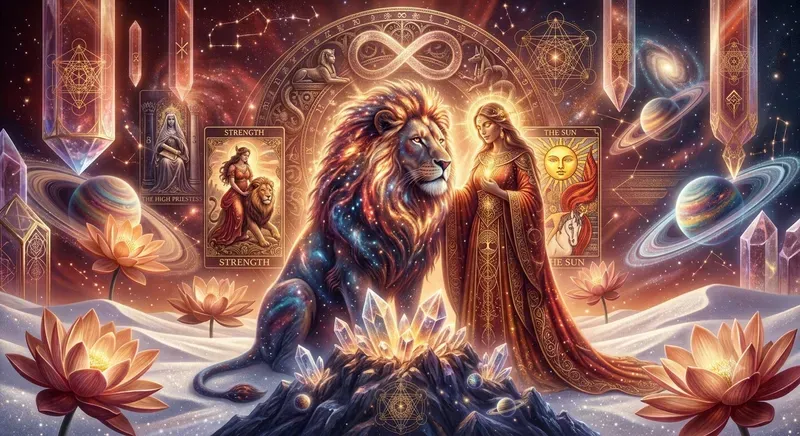 Cosmic Tarot Visions Art Generator