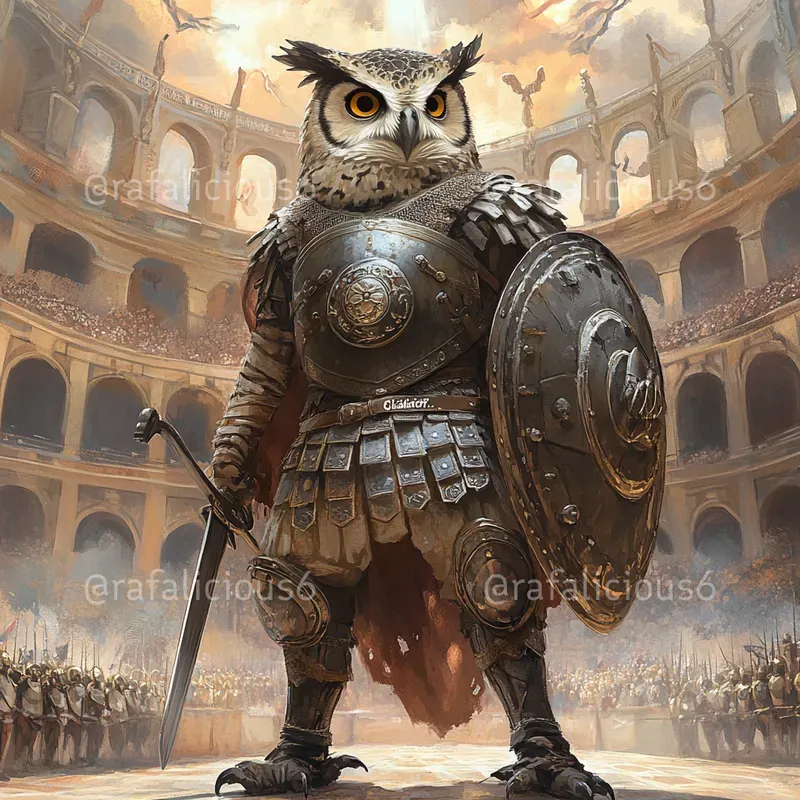 Animals As Epic Ancient Warriors