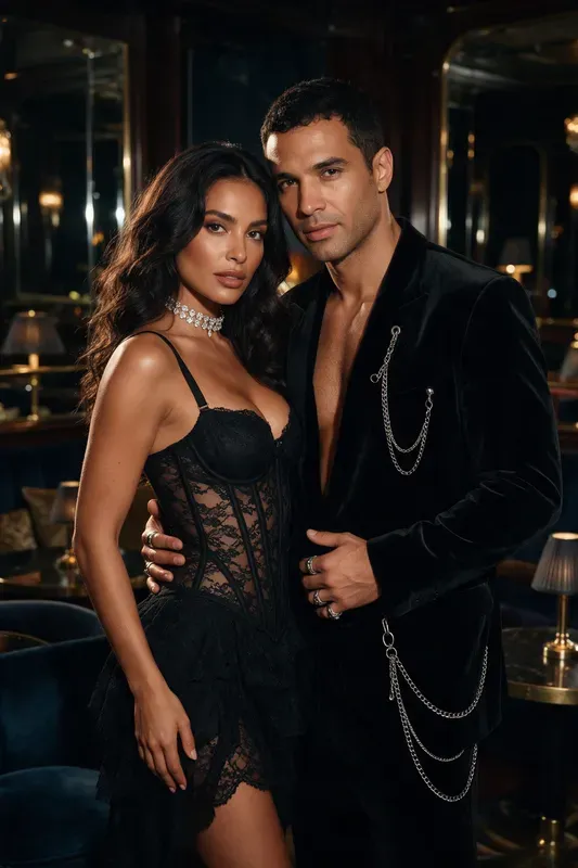 Luxury Glam Noir Photography