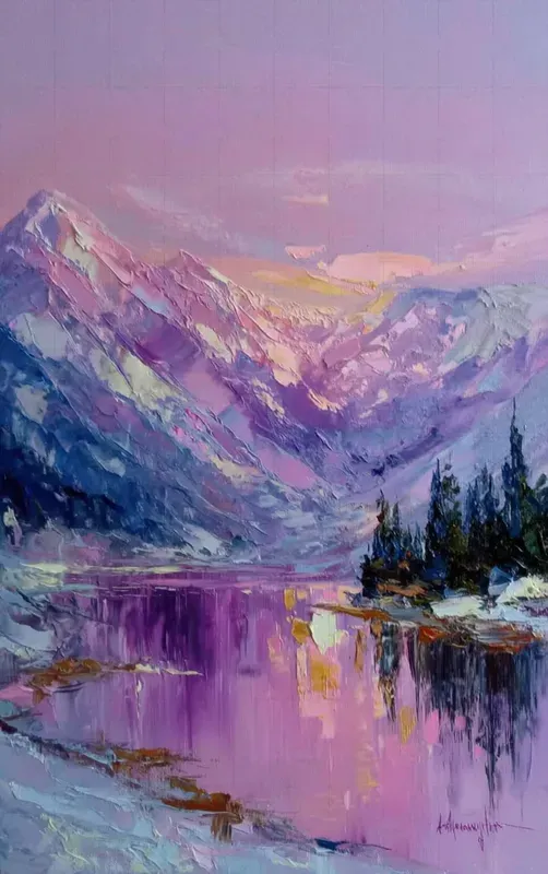 Classic Pastel Still Life Oil Paintings