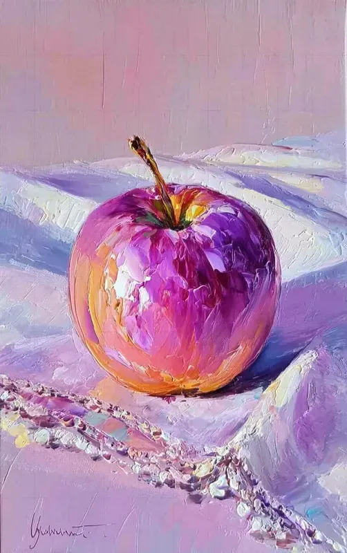 Classic Pastel Still Life Oil Paintings