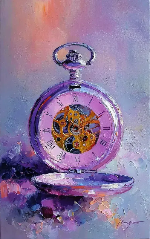 Classic Pastel Still Life Oil Paintings