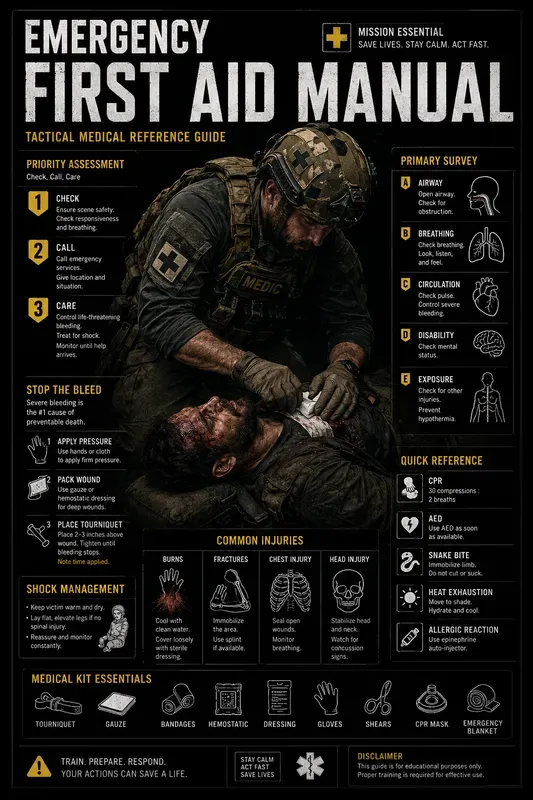 Tactical Black Infographic Posters