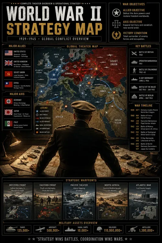 Tactical Black Infographic Posters