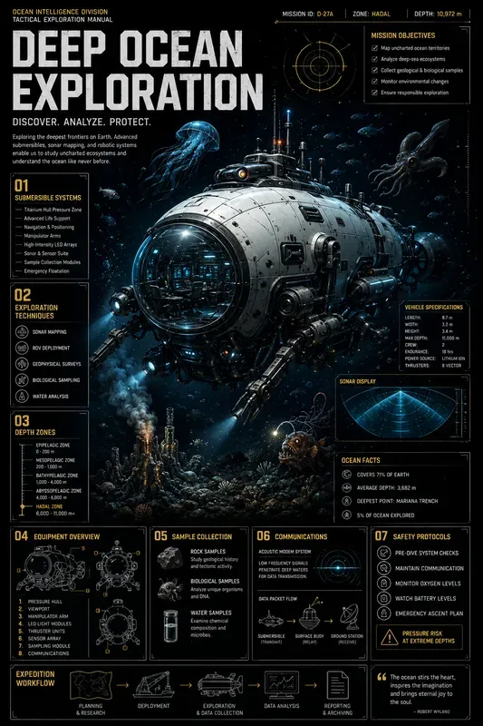 Tactical Black Infographic Posters