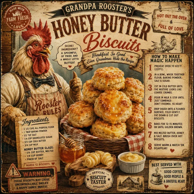 Vintage Satirical Recipe Posters