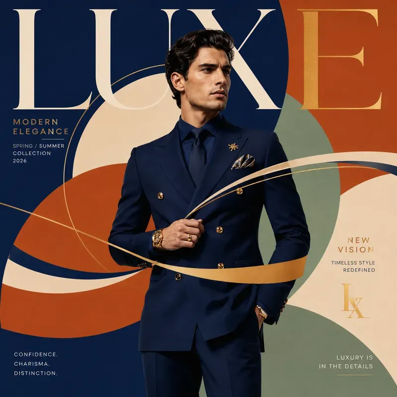Luxury Fashion Geometry Editorials