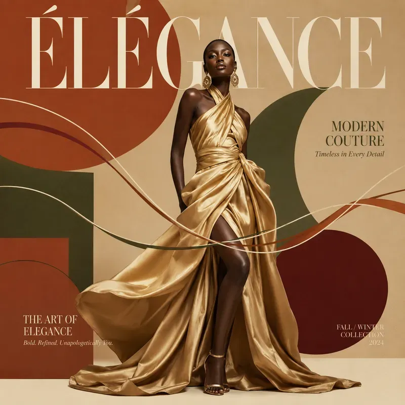 Luxury Fashion Geometry Editorials