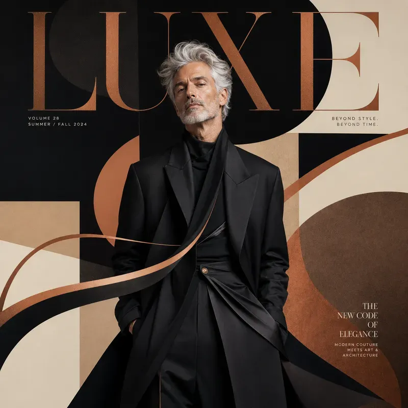 Luxury Fashion Geometry Editorials