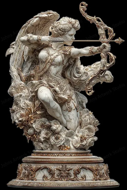 Ultra Classical 3D Marble Gods