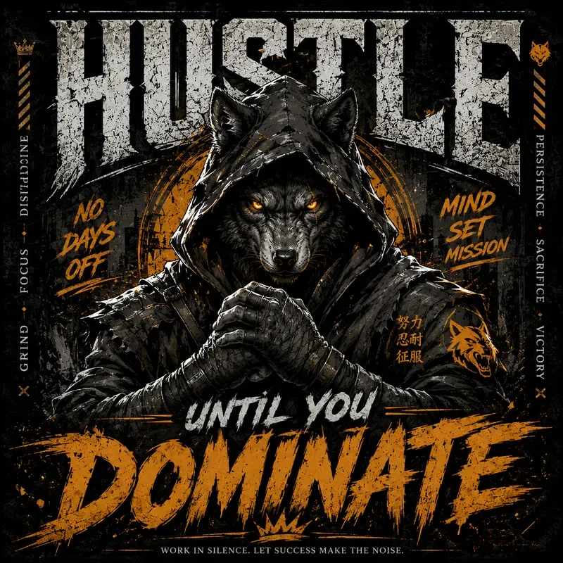 Victory Mindset Typography Poster Packs