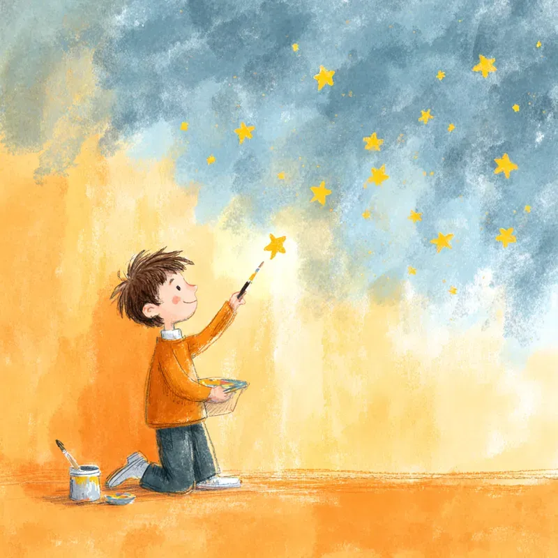 Cute Whimsical Child Illustrations