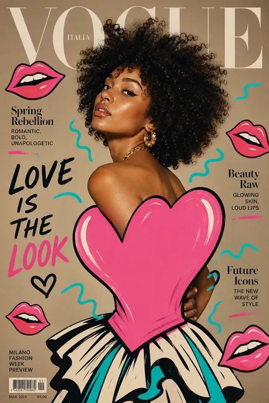 Mixed Media Doodle Editorial Covers