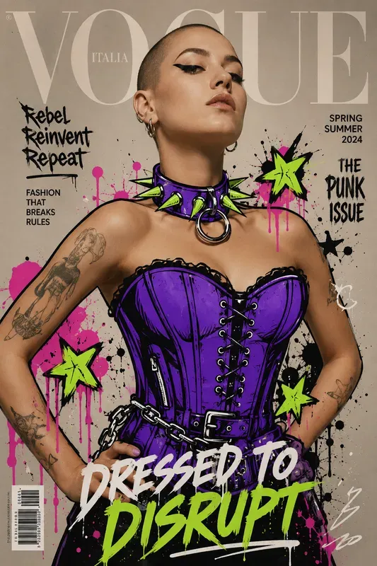Mixed Media Doodle Editorial Covers