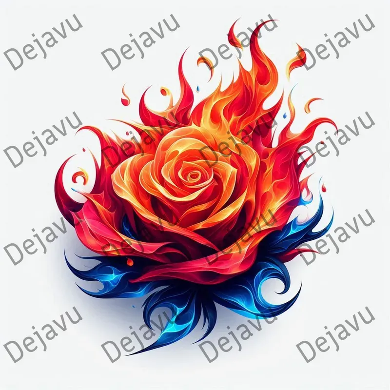Dynamic Flame Themed Logos