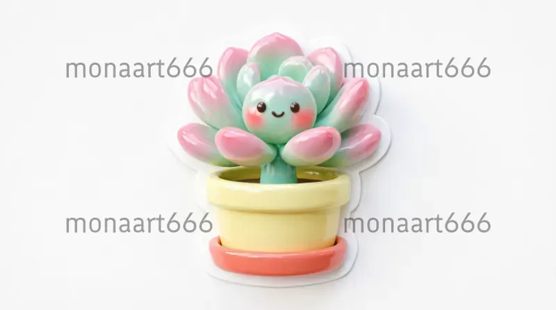 3D Diecut Stickers