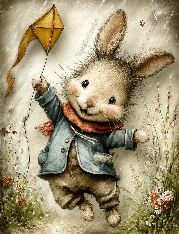 Whimsical Storybook Kids Illustrations