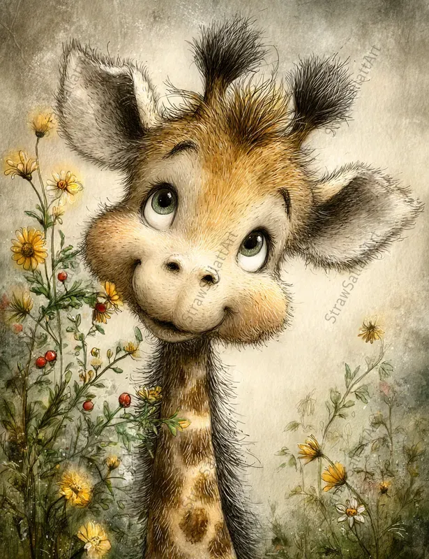 Whimsical Storybook Kids Illustrations